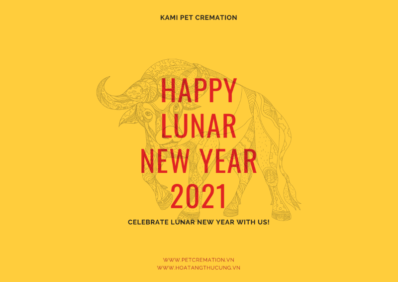 kami pet cremation - happy lunar new year 2021 notice